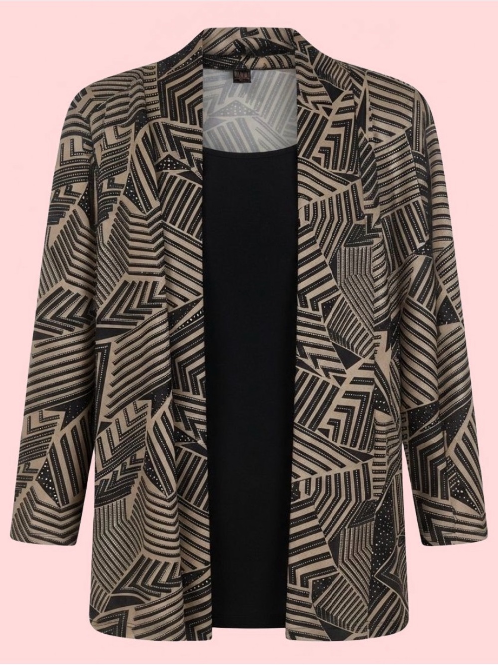 Emily Rose 2-in-1 Tank Top and Blazer Combo